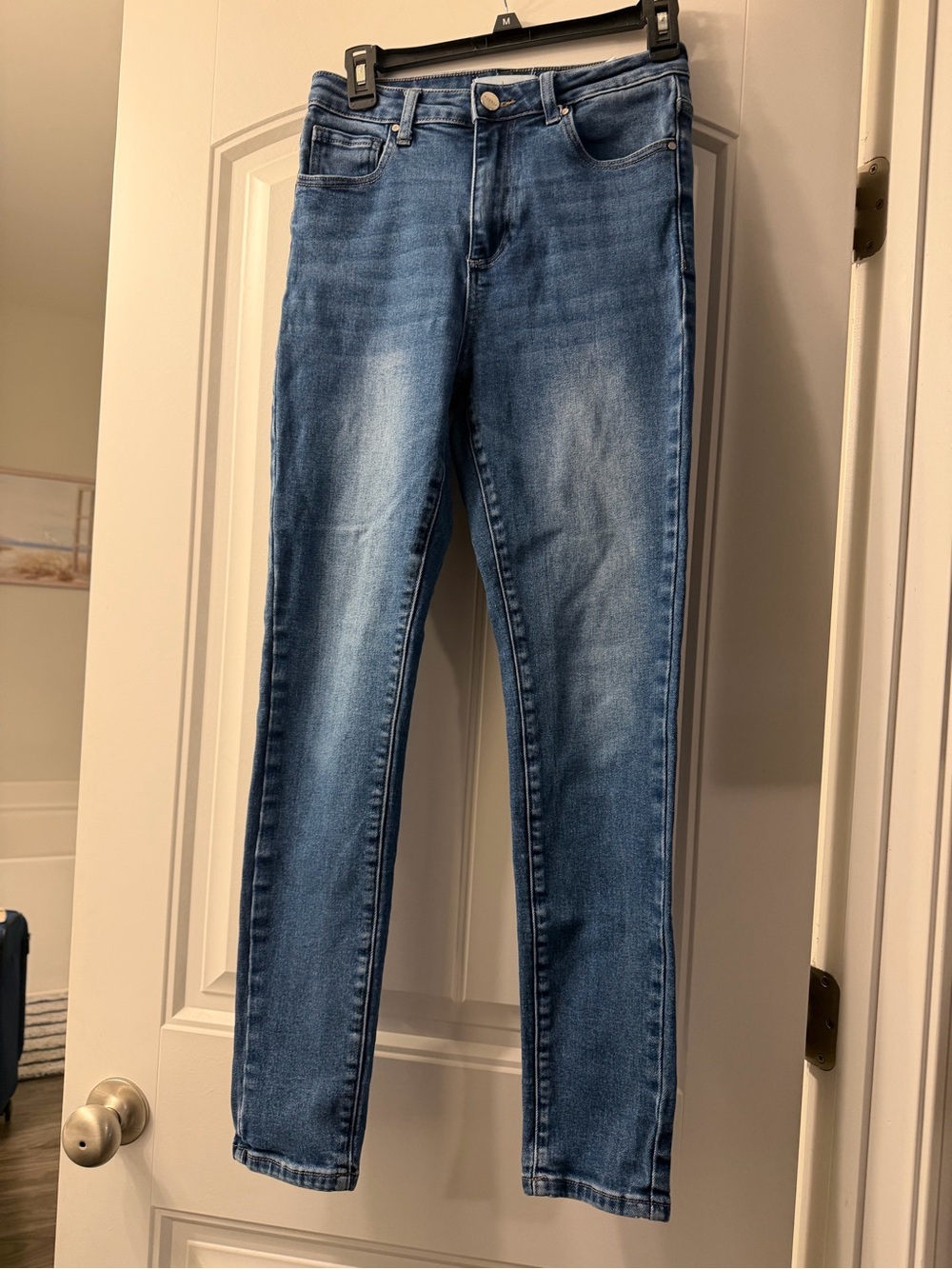 Women’s Risen Blue Slim Fit Jeans